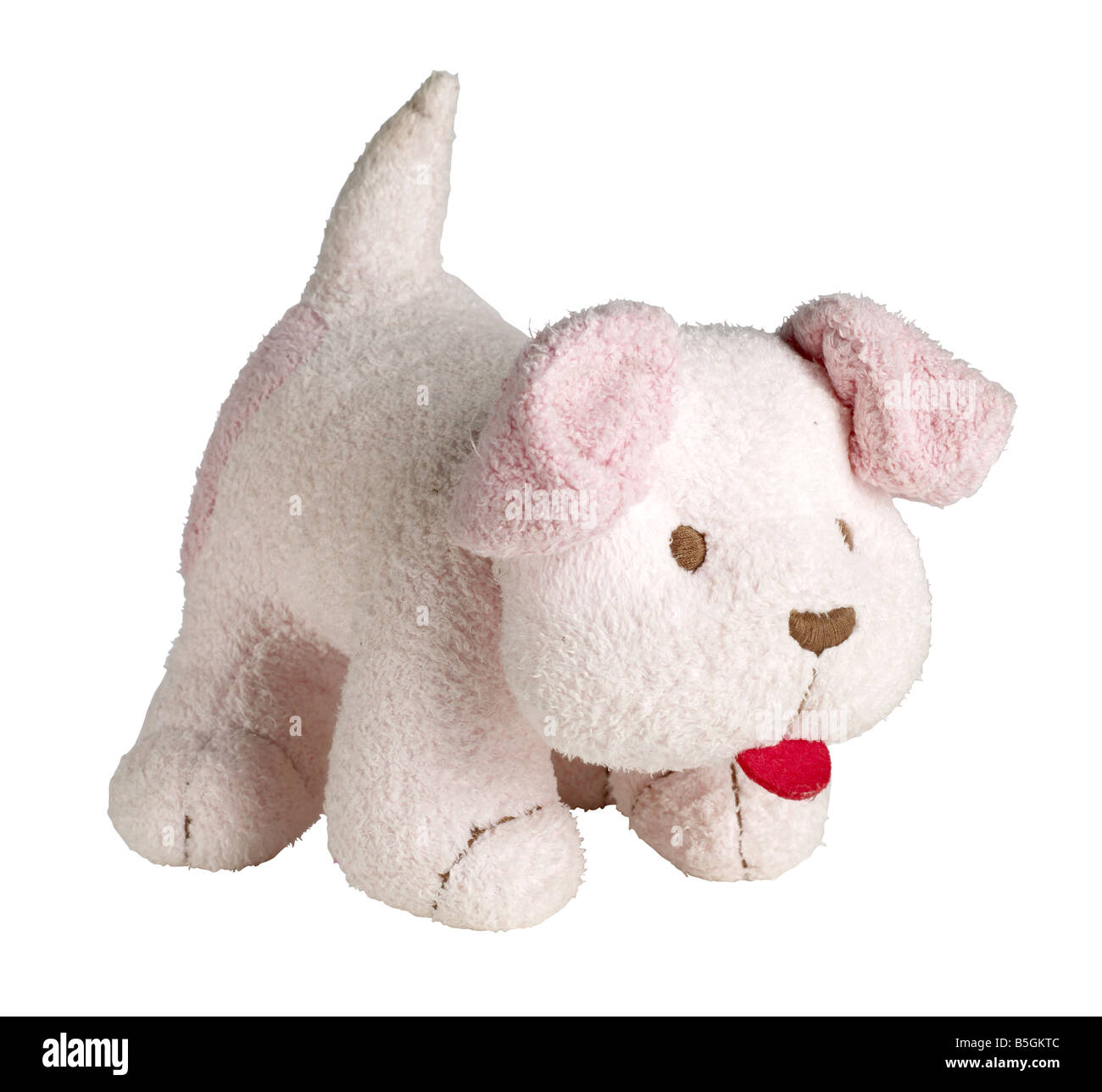 Pink Stuffed animal Stock Photo