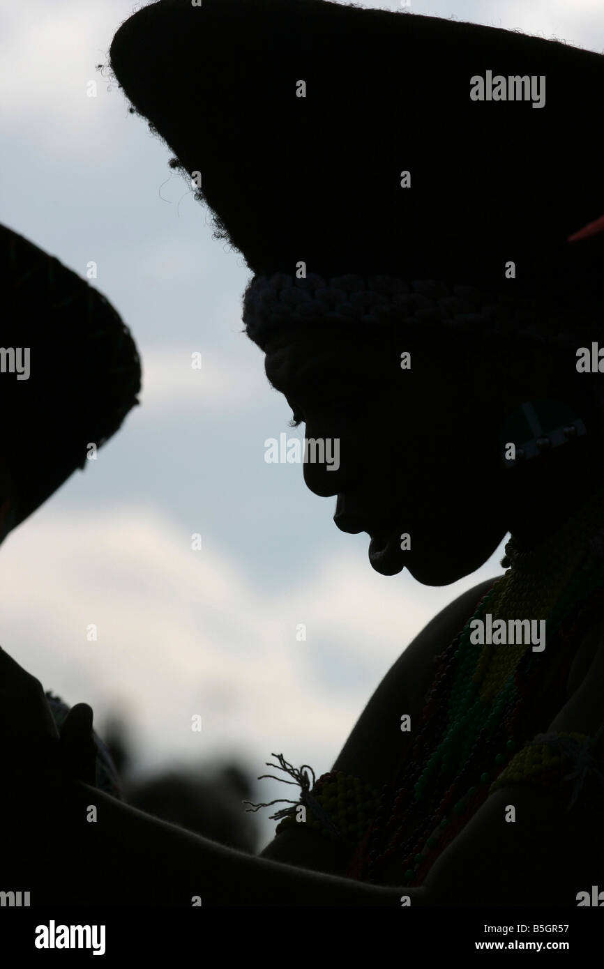 African silhouette hi-res stock photography and images - Alamy
