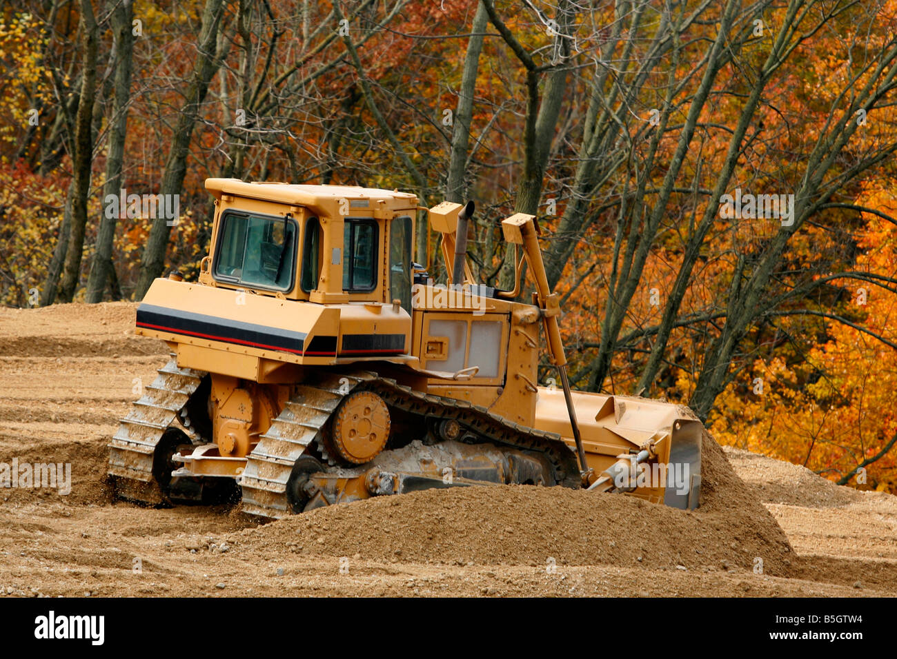 Front End Mover Construction Stock Photo