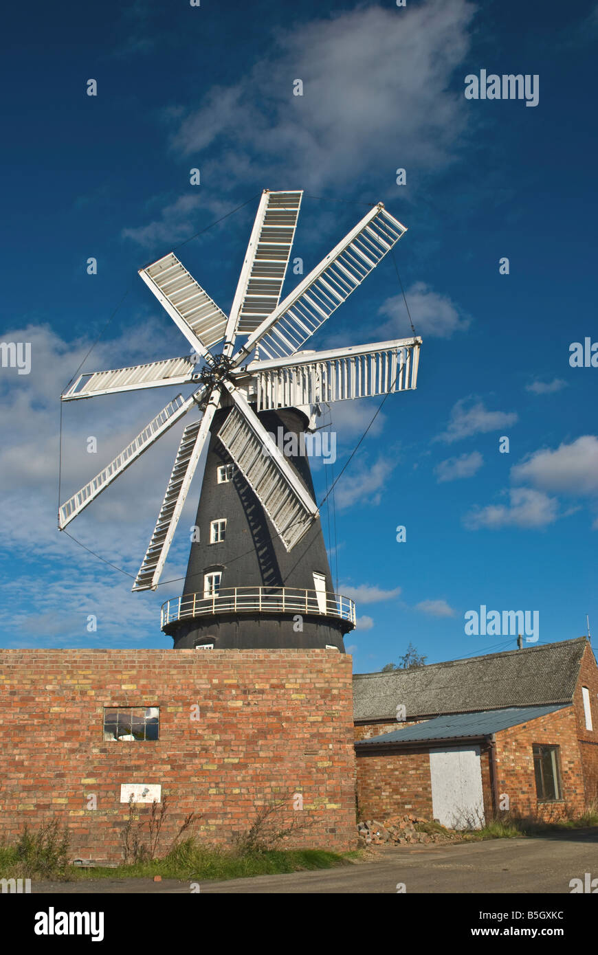 Heckington,windmill Stock Photo Alamy