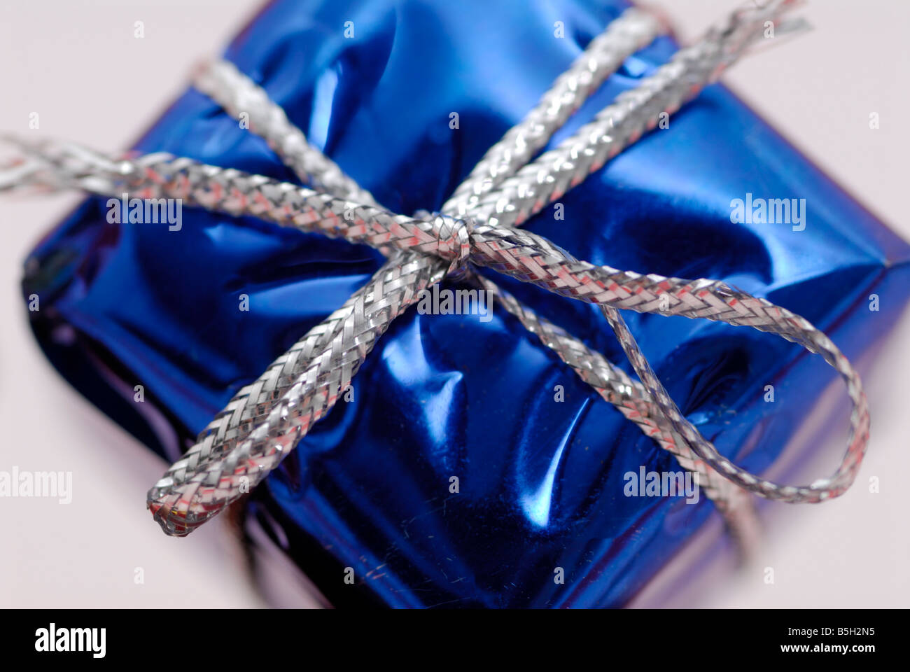 blue present Stock Photo