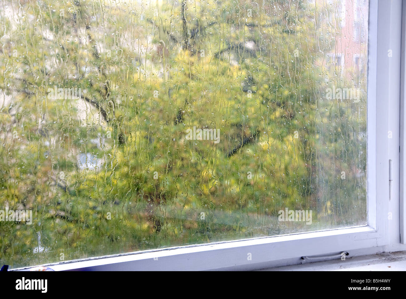Rain Window Sill High Resolution Stock Photography and Images Alamy