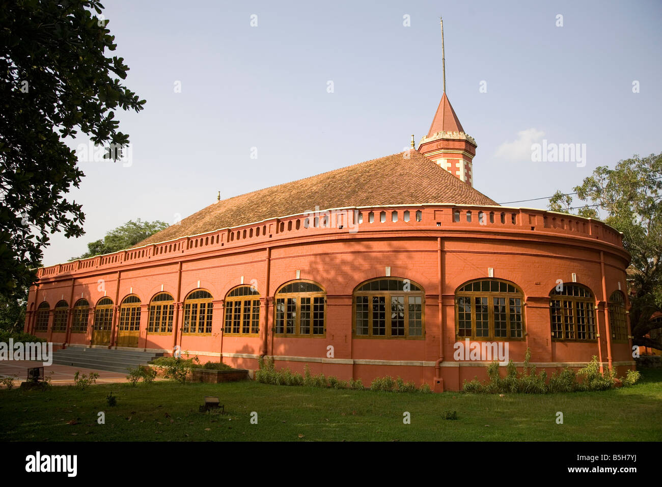 Kanakunna (Kanakakunnu) Palace in Thiruvananthapuram, Kerala Stock ...