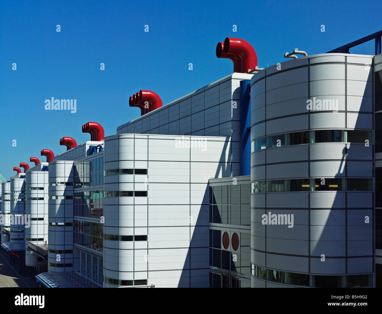 USA,Texas,Houston,George R Brown Convention Center exterior view Stock Photo