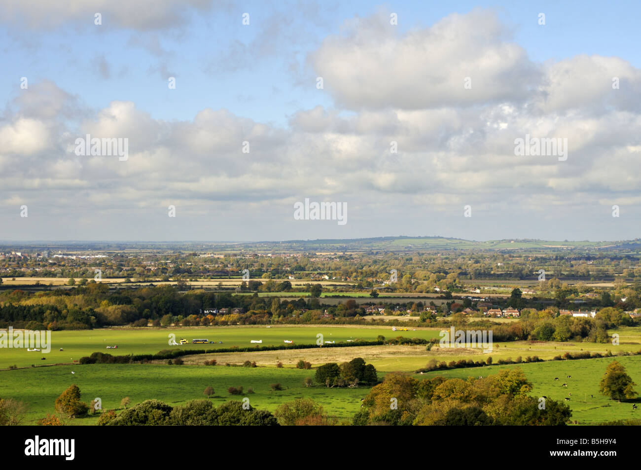 Aylesbury Vale in autumn UK Stock Photo