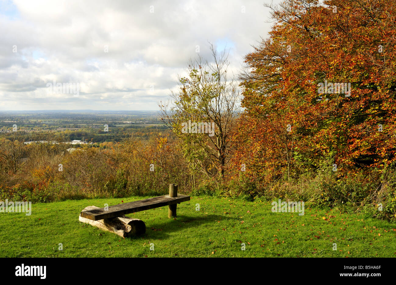 Aylesbury Vale in autumn UK Stock Photo