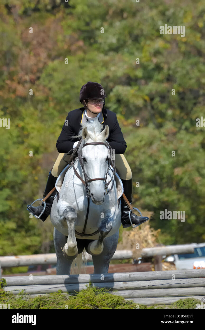 Annual Hunter Trials of The Camargo Hunt in Indian Hill Ohio USA Stock