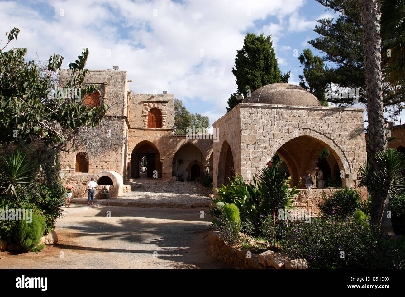 views around the medieval monastery ayia napa cyprus mediterranean Stock Photo Alamy