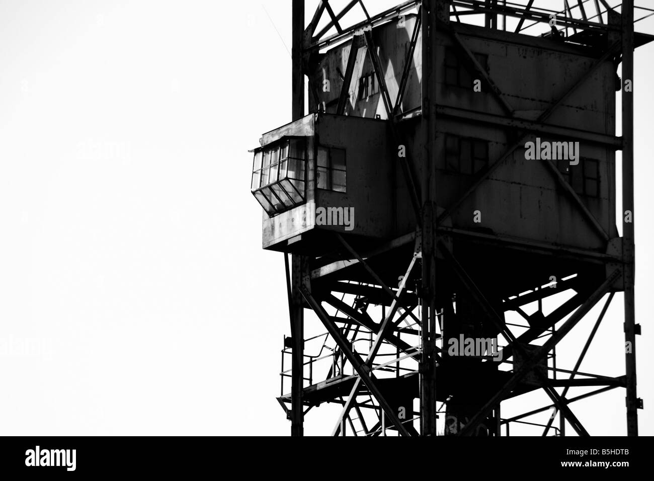 Giant Crane, Amsterdam Stock Photo