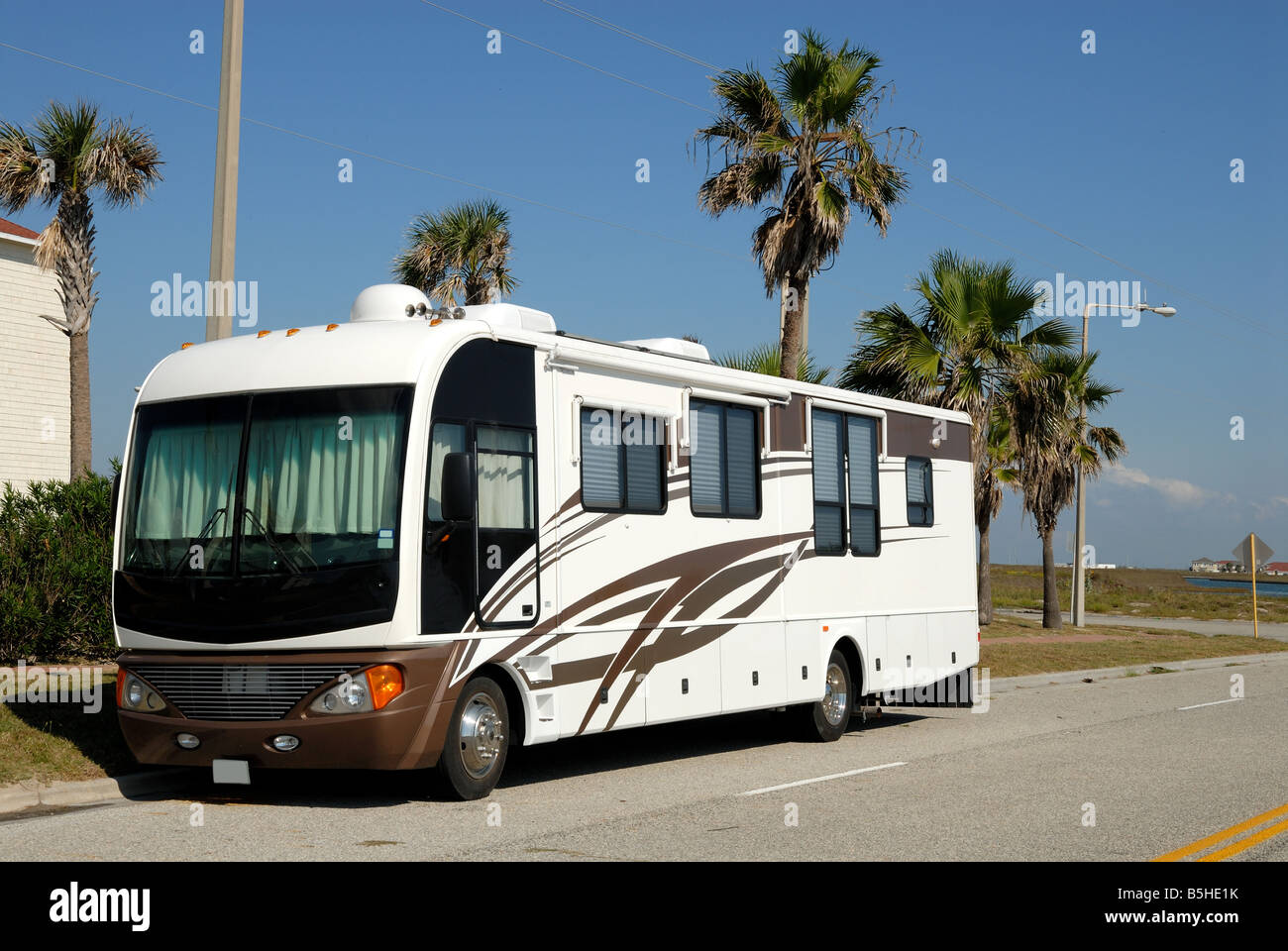 Recreational vehicle, southern texas, united states Stock Photo Alamy