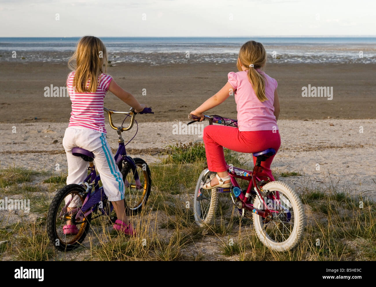 girls on bicycles