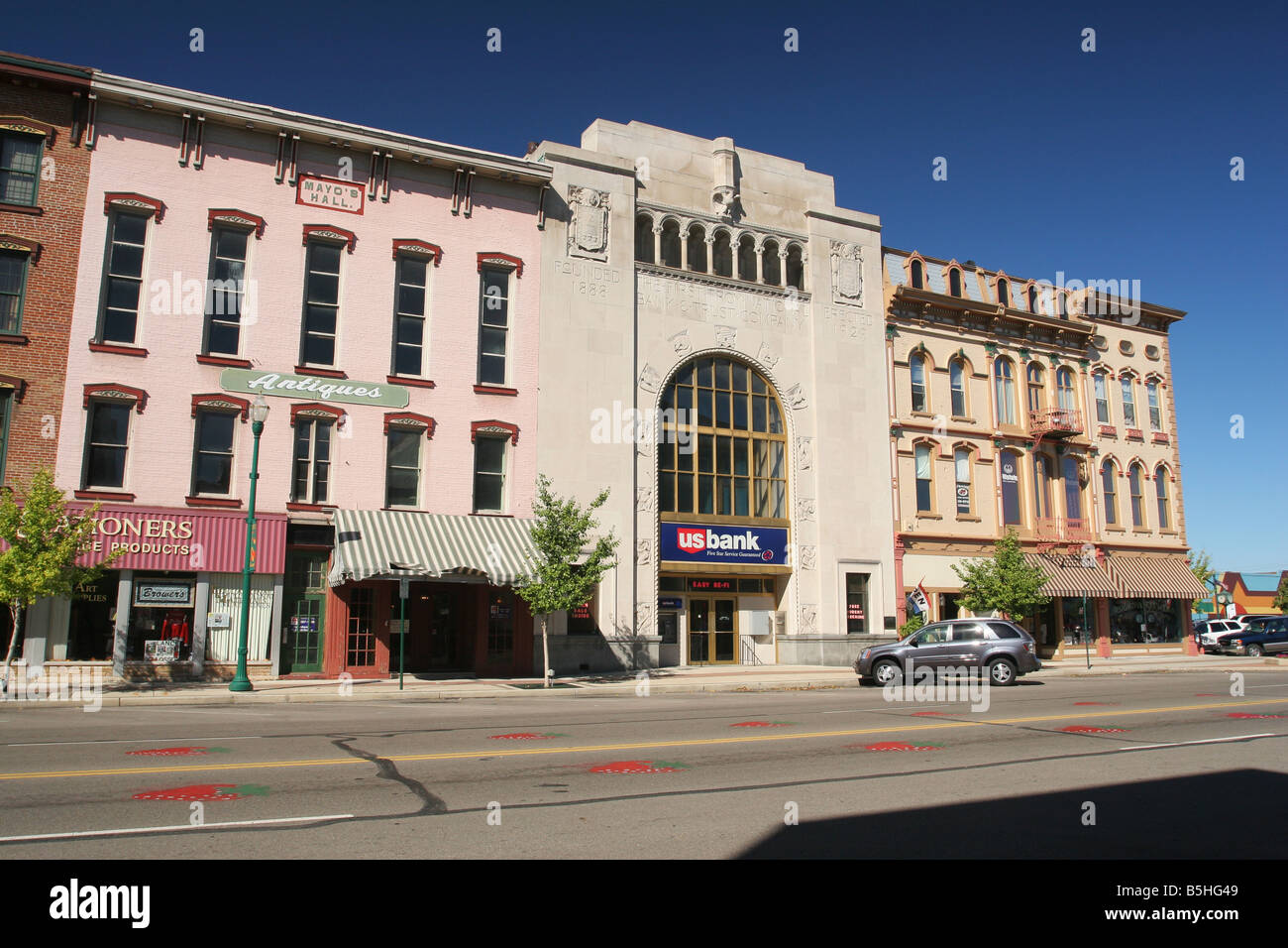 Architecture in Troy Ohio Stock Photo Alamy