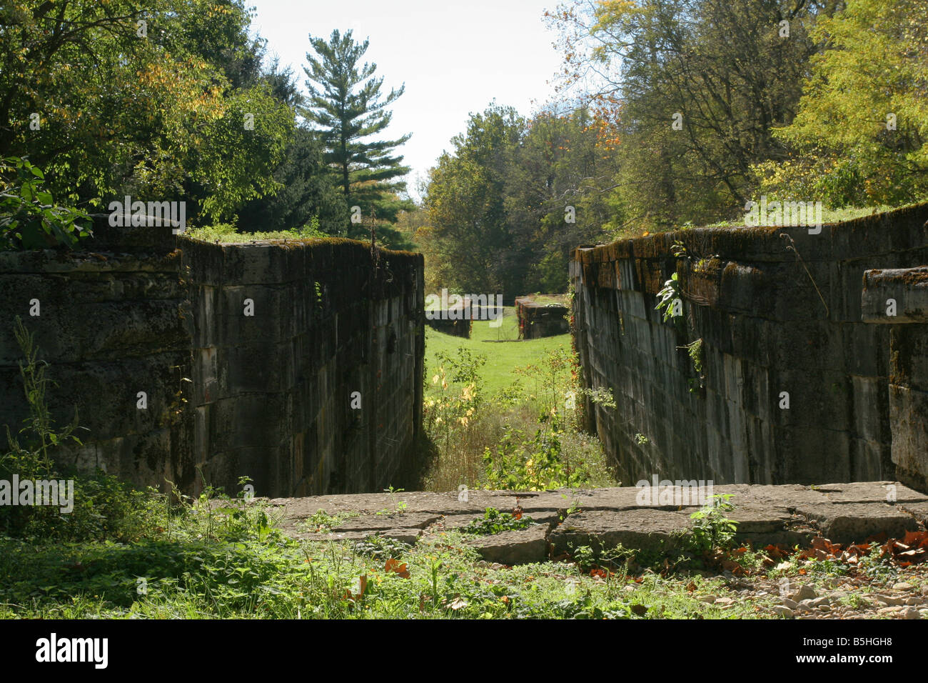 Lockington Locks State Memorial Lockington Ohio A portion of the