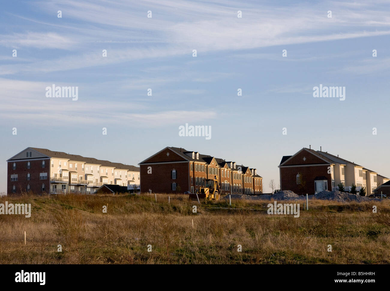 A housing development in Maryland Stock Photo Alamy