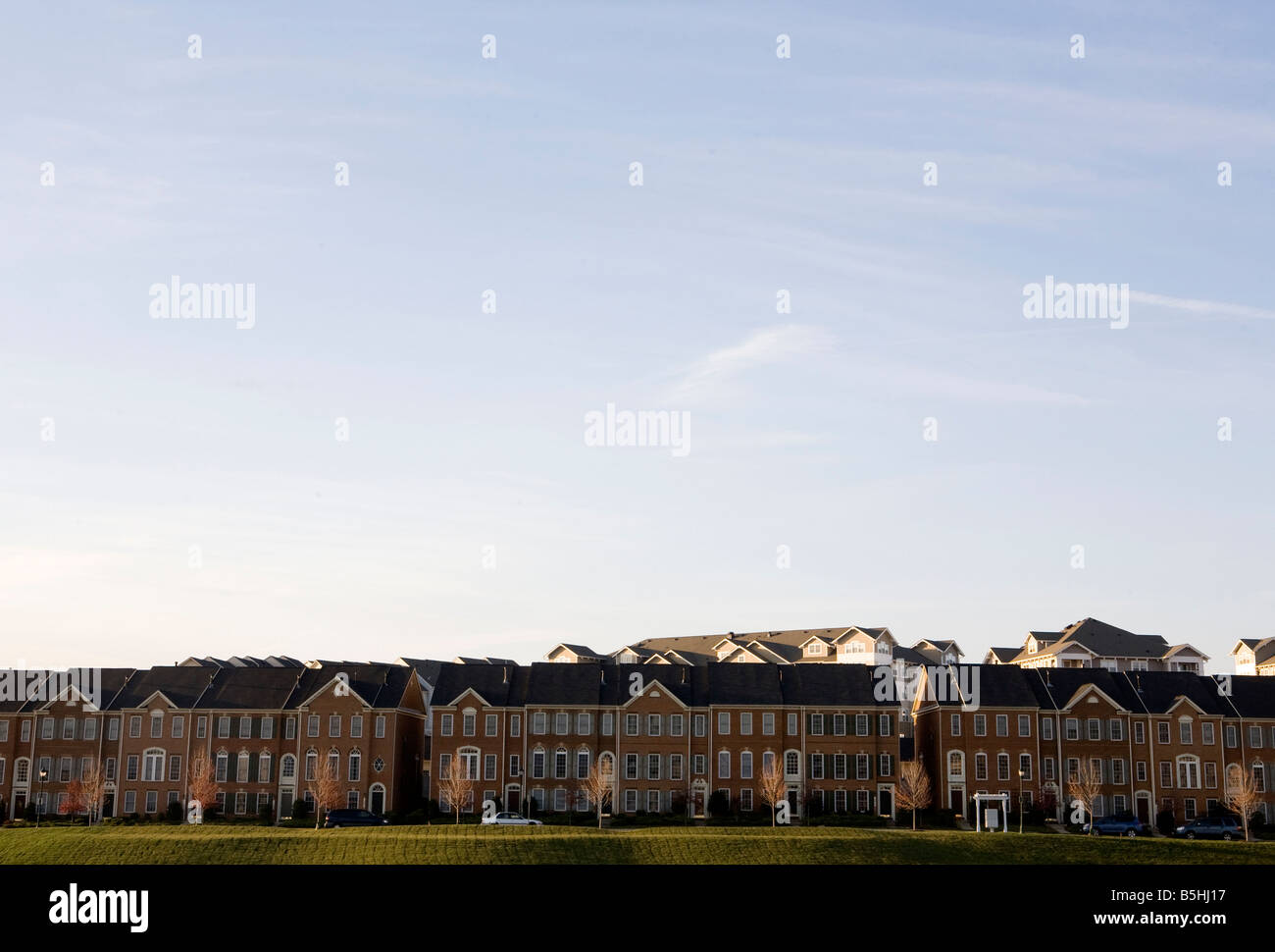 A housing development in Maryland Stock Photo Alamy