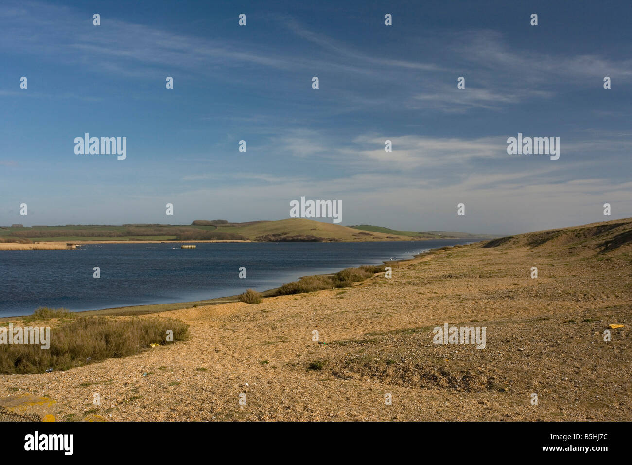 The Fleet Chesil Beach near Abbotsbury Dorset Stock Photo Alamy