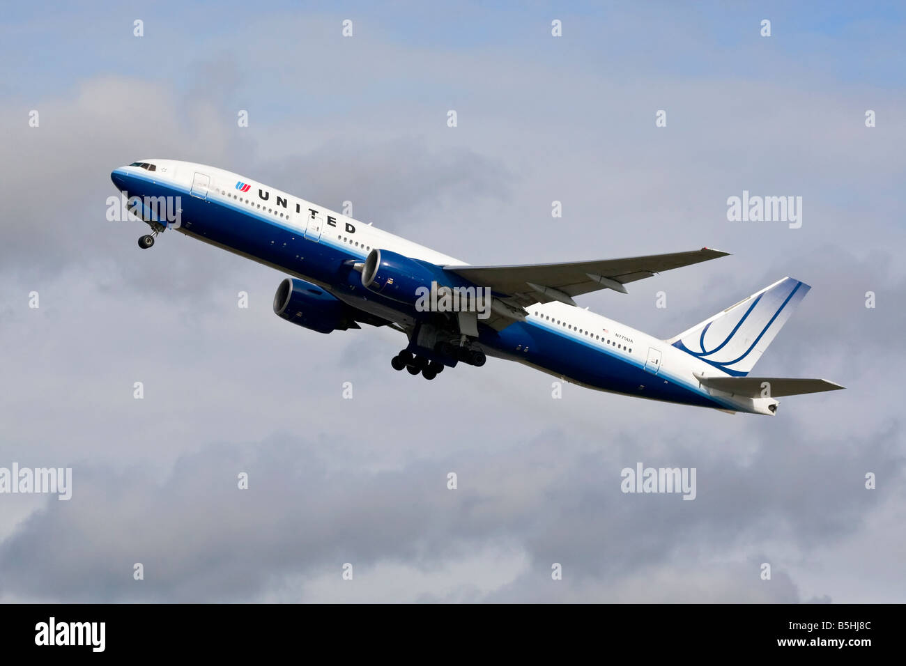 Boeing 777 Stock Photo