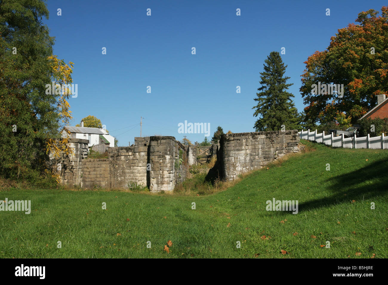 Lockington Locks State Memorial Lockington Ohio A portion of the