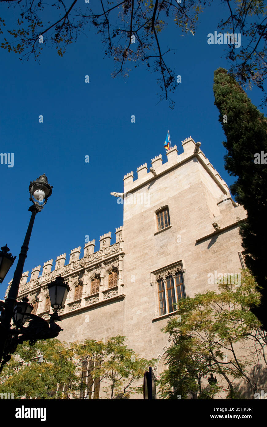 La Lonja de la Seda formally a commodity exchange in the historical