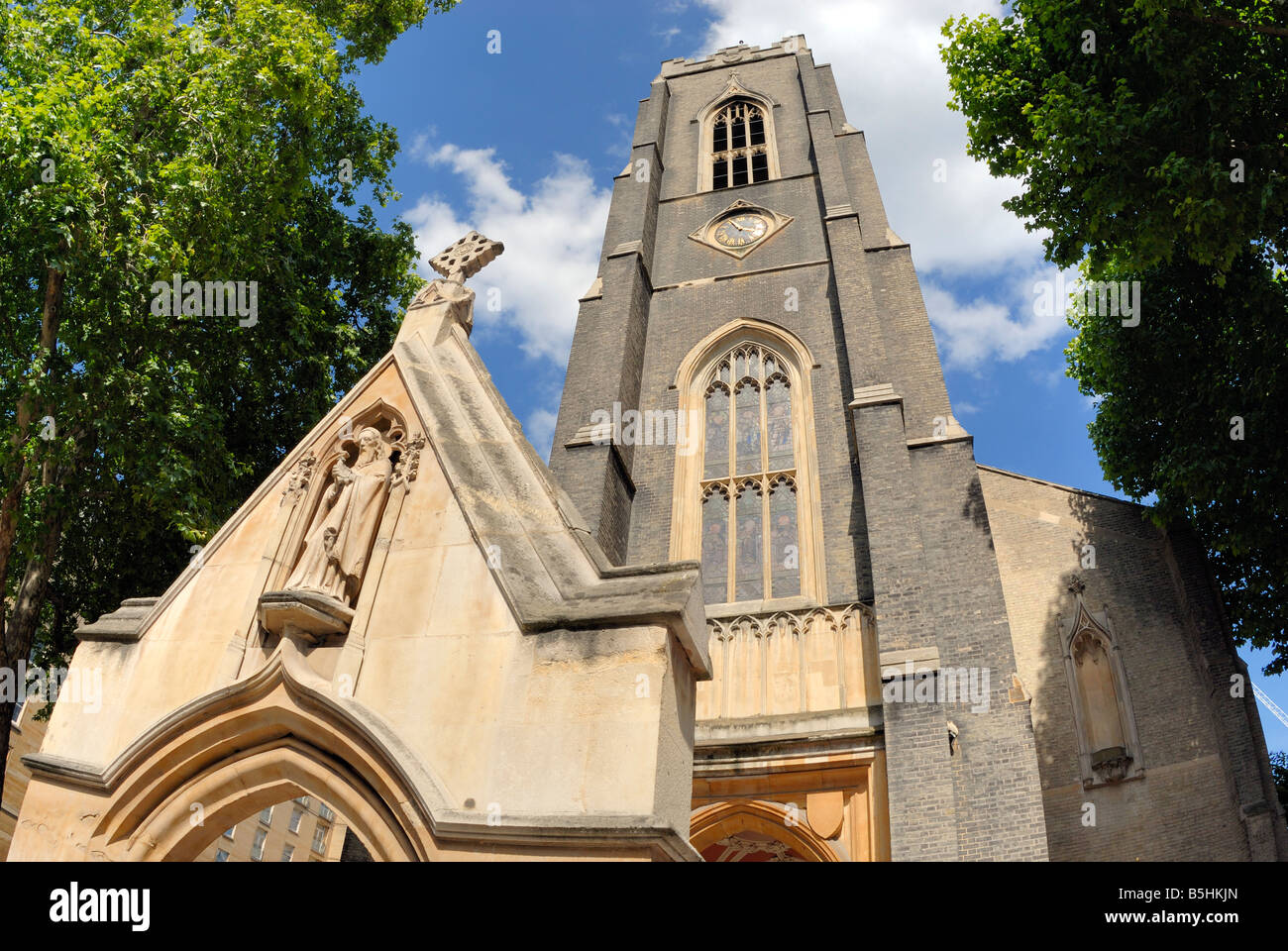 St Paul's, Knightsbridge, London Stock Photo