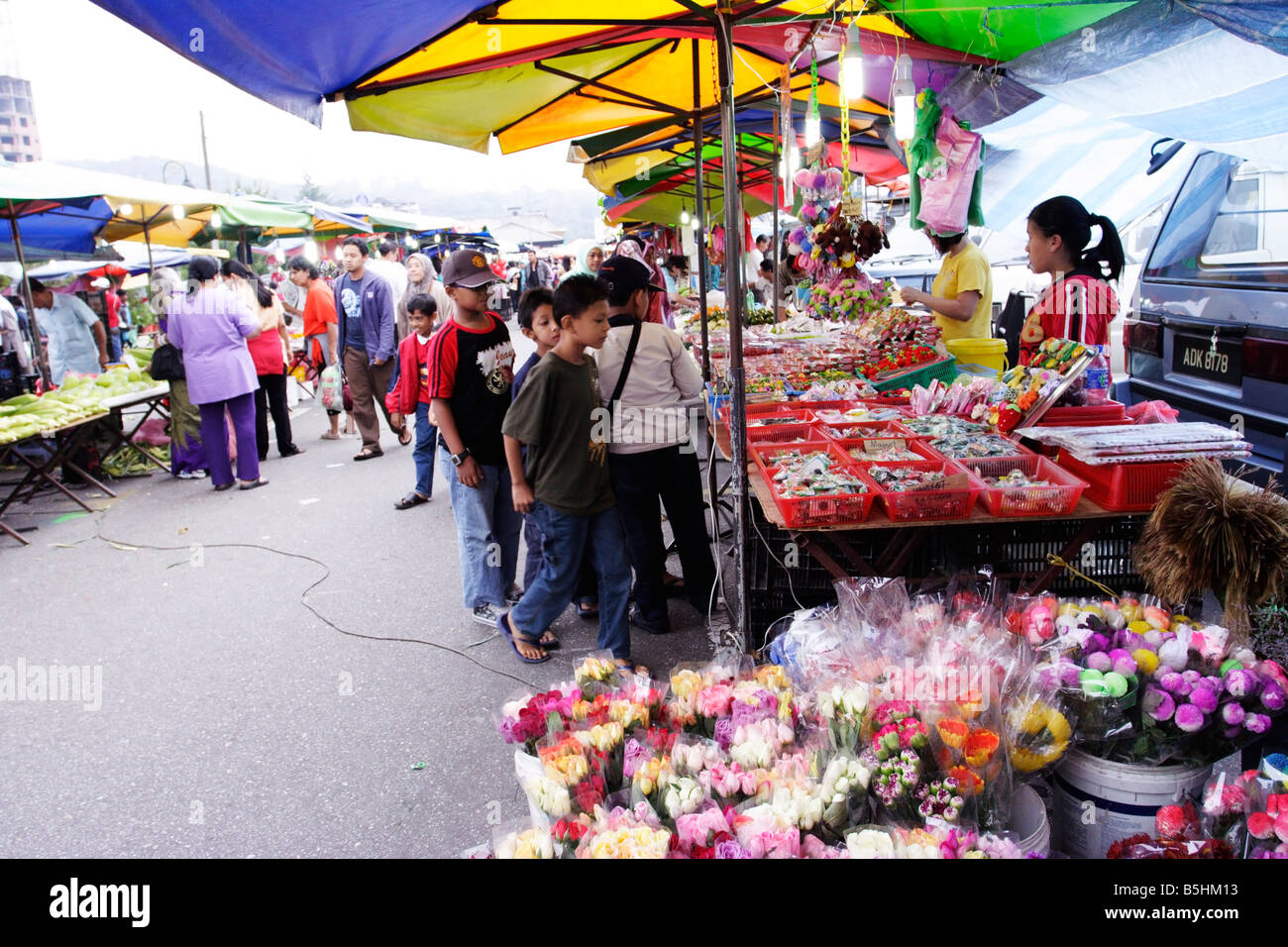Open Market At Cameron Highland In Malaysia Stock Photo Alamy
