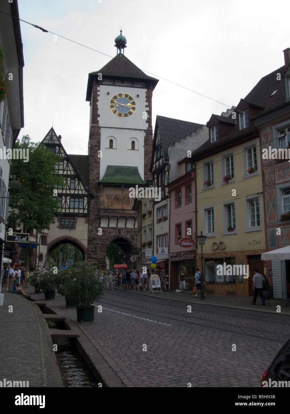 The Black Forest city of Freiburg Stock Photo