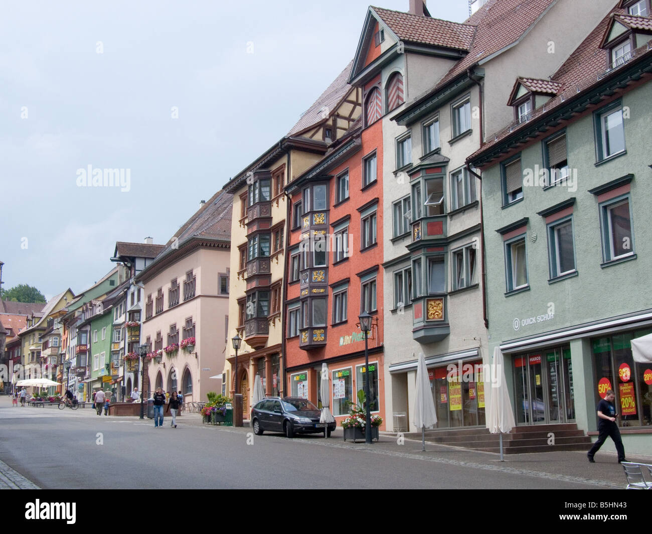 The historic town of Rotweil in Baden Wurttemburg, Germany Stock Photo