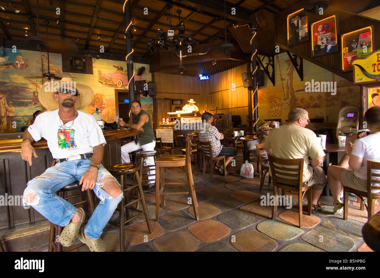 United States Of America Florida Florida Keys Key West Whistle Bar on