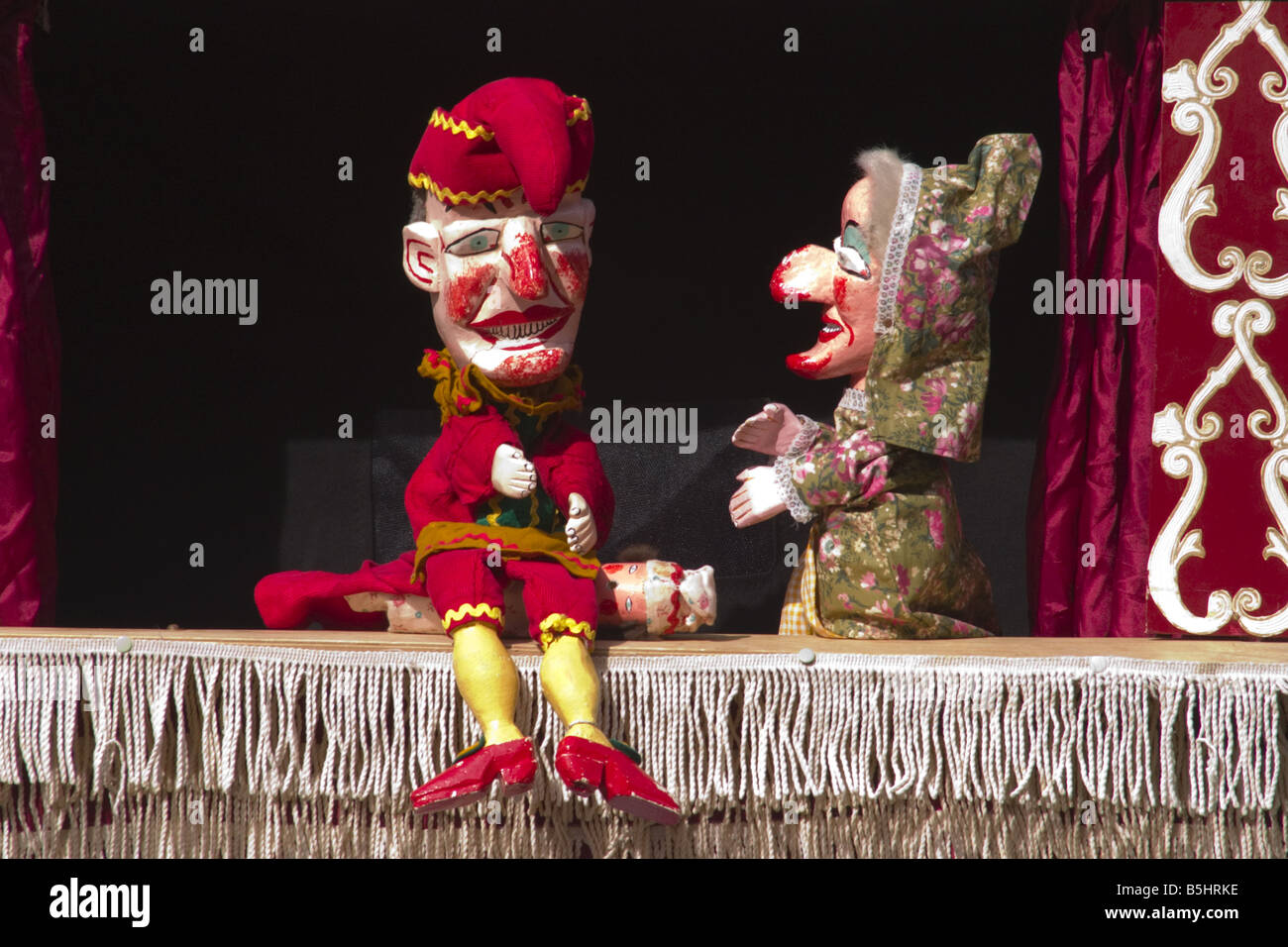 Punch and Judy Puppet Show Stock Photo Alamy