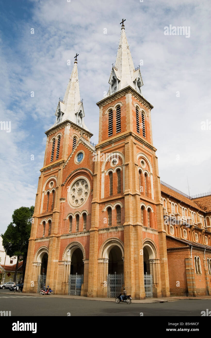 Notre-Dame Cathedral Basilica of Saigon, HoChi Minh City, Vietnam Stock Photo