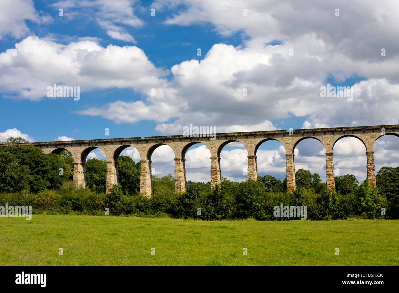Crimple Viaduct Harrogate North Yorkshire UK Stock Photo