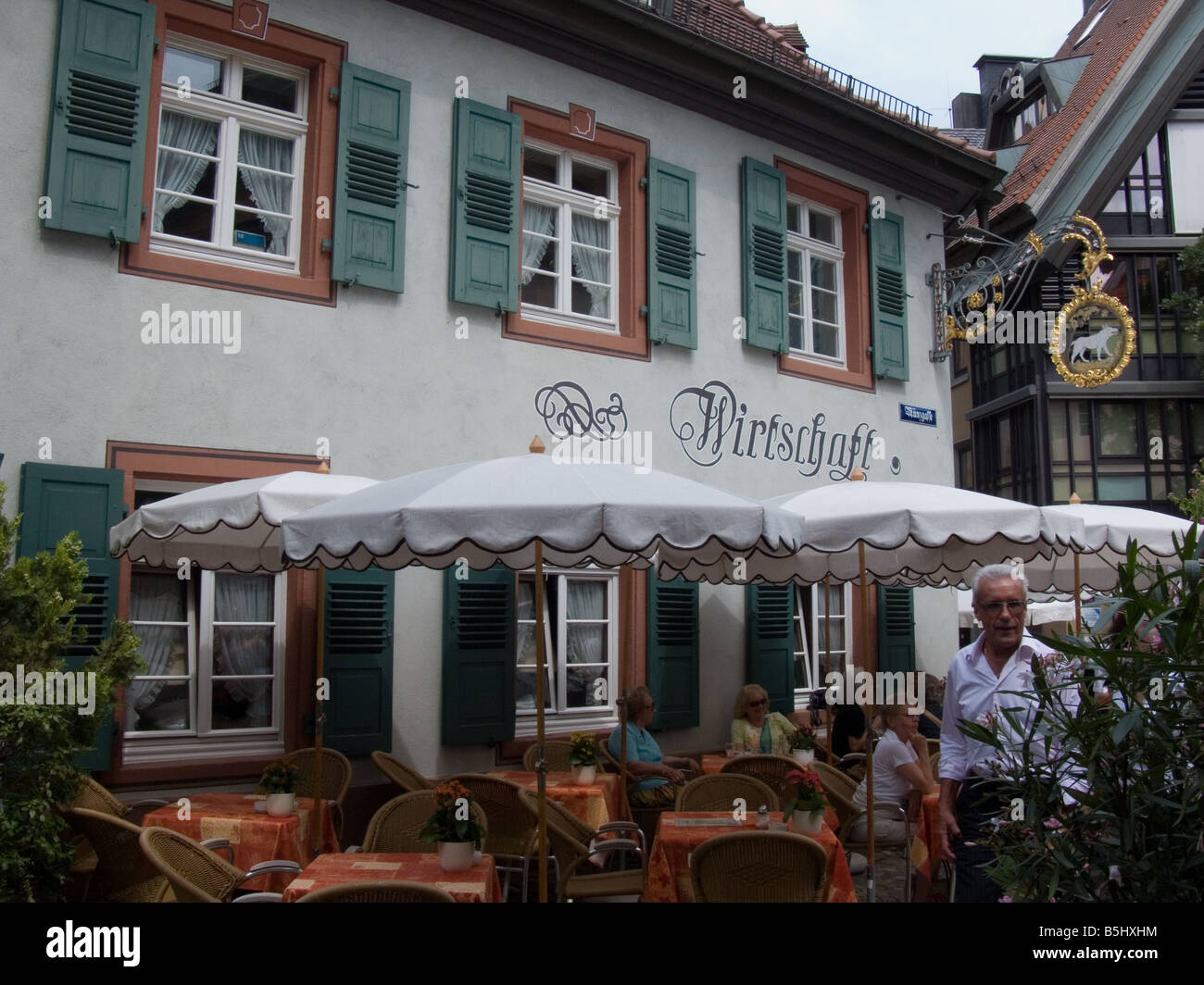 The Black Forest city of Freiburg Stock Photo