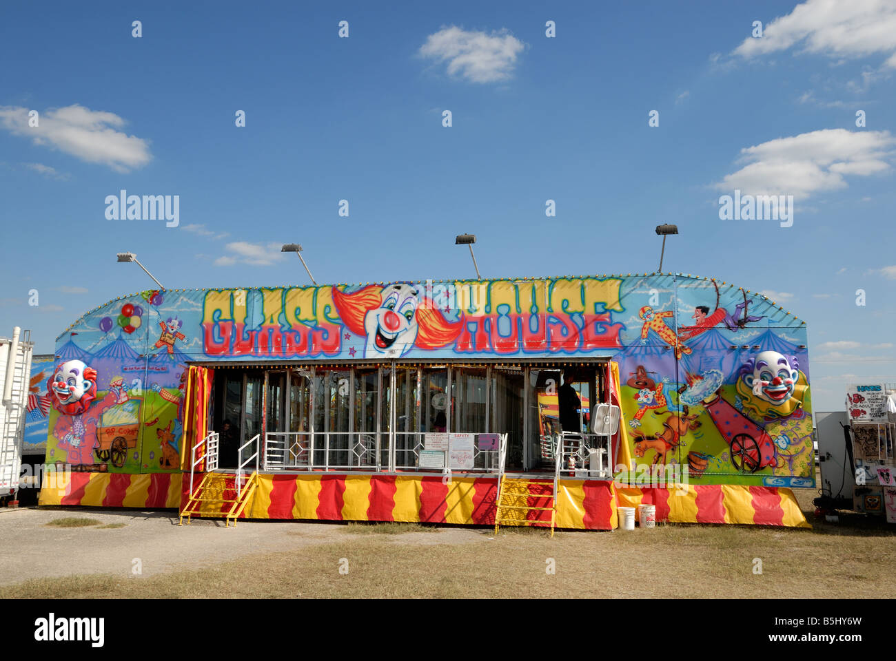 Carnival Funhouse Entrance