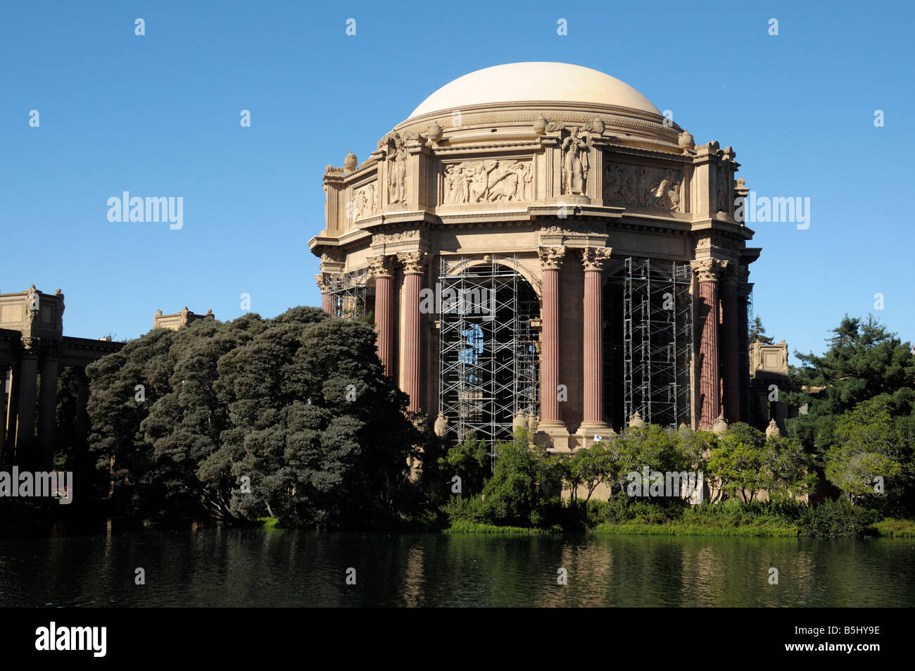 Palace of Fine Arts, San Francisco Stock Photo