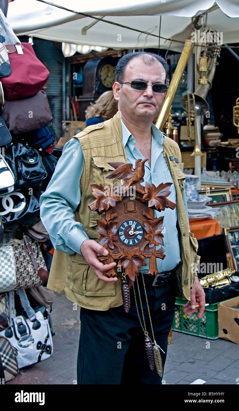 cuckoo clock Flea market Plateia Avissynias Monastiraki is a flea ...
