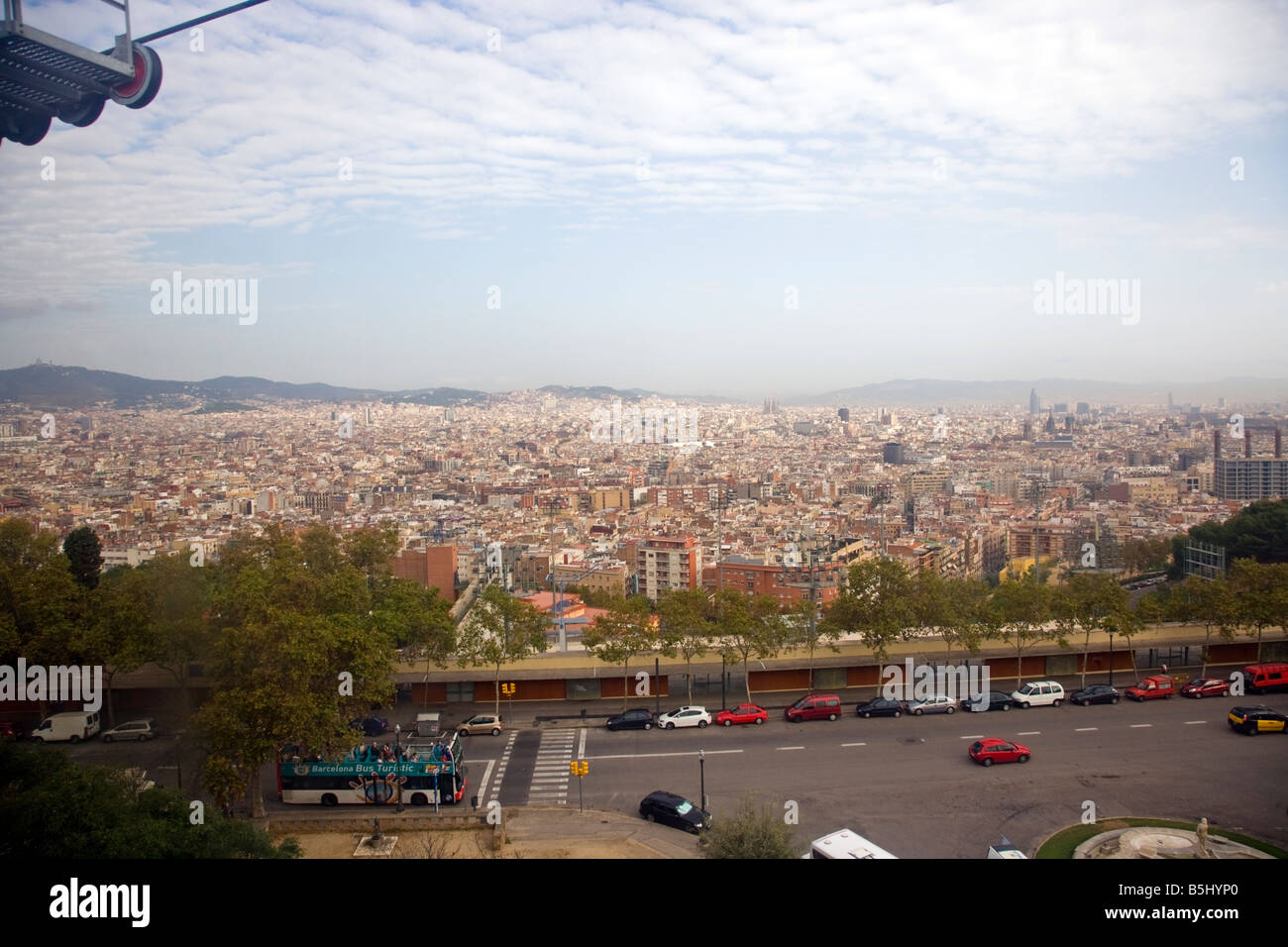 Overview barcelona city skyline travel cityscape day view hi-res stock ...