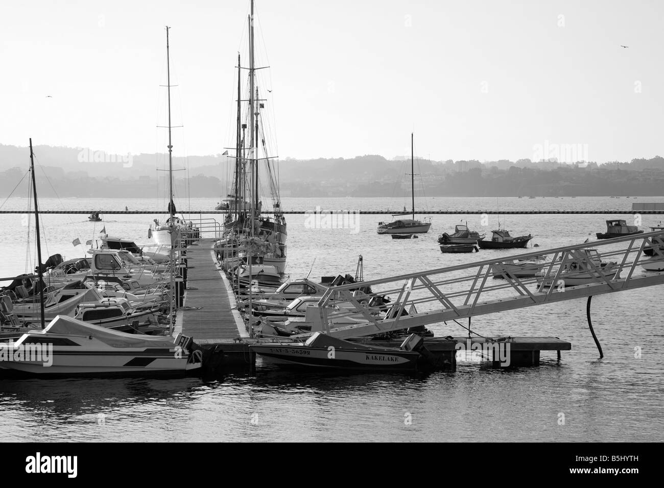 Leisure Port, La Coruna, Galicia, Spain Stock Photo