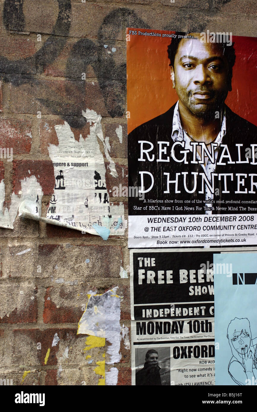 Fly posting hi-res stock photography and images - Alamy