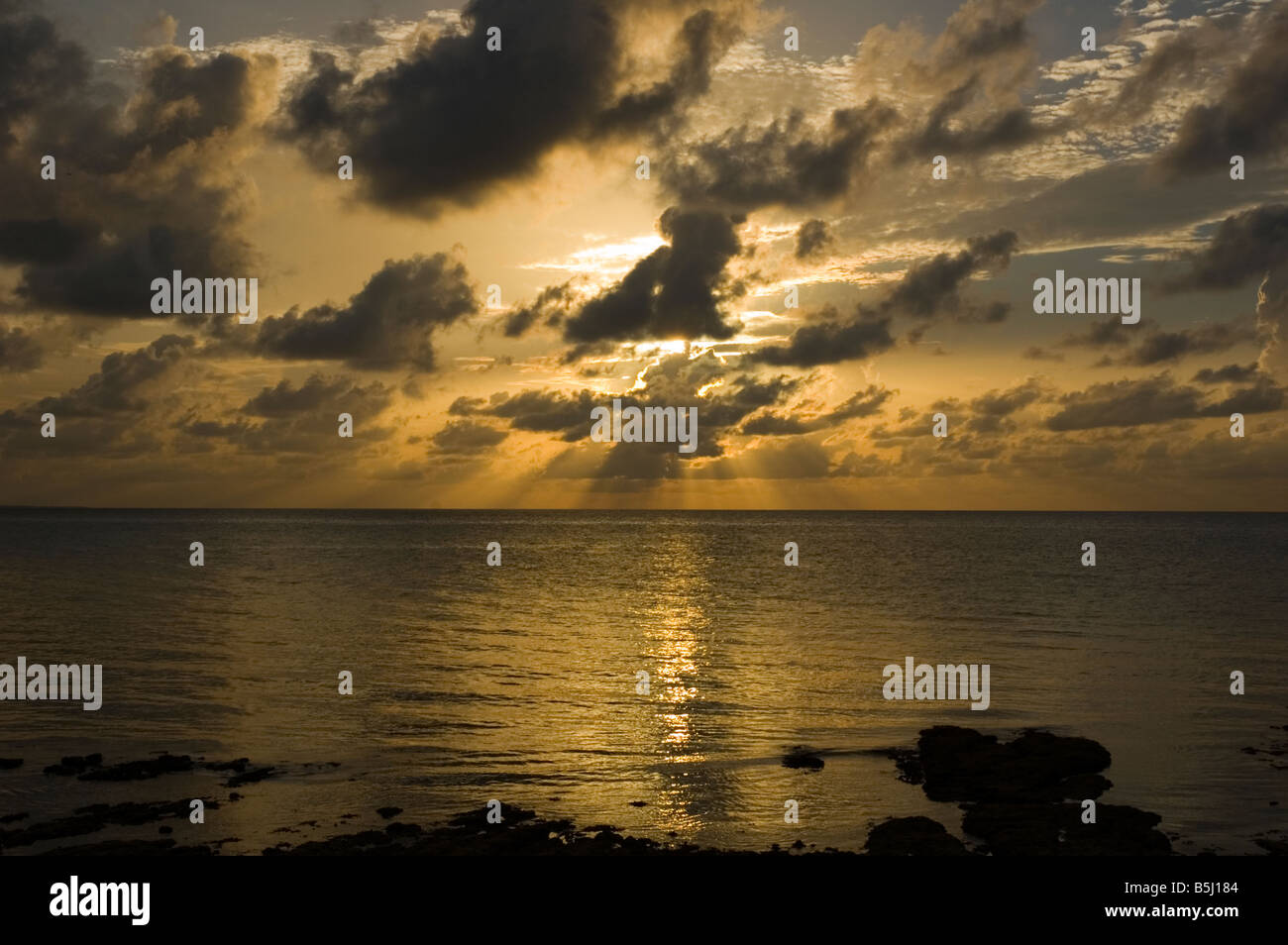 Sunrise Nassau Bahamas Stock Photo - Alamy