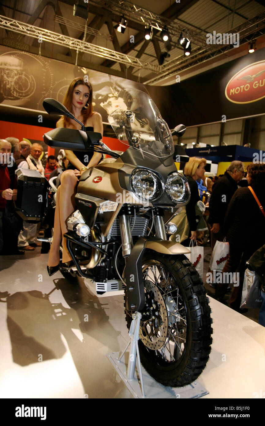 EICMA 2008 International cycle and motorcycle exhibition Milan Italy Stock Photo