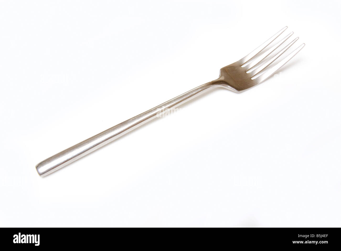 Fork isolated on a white studio background Stock Photo