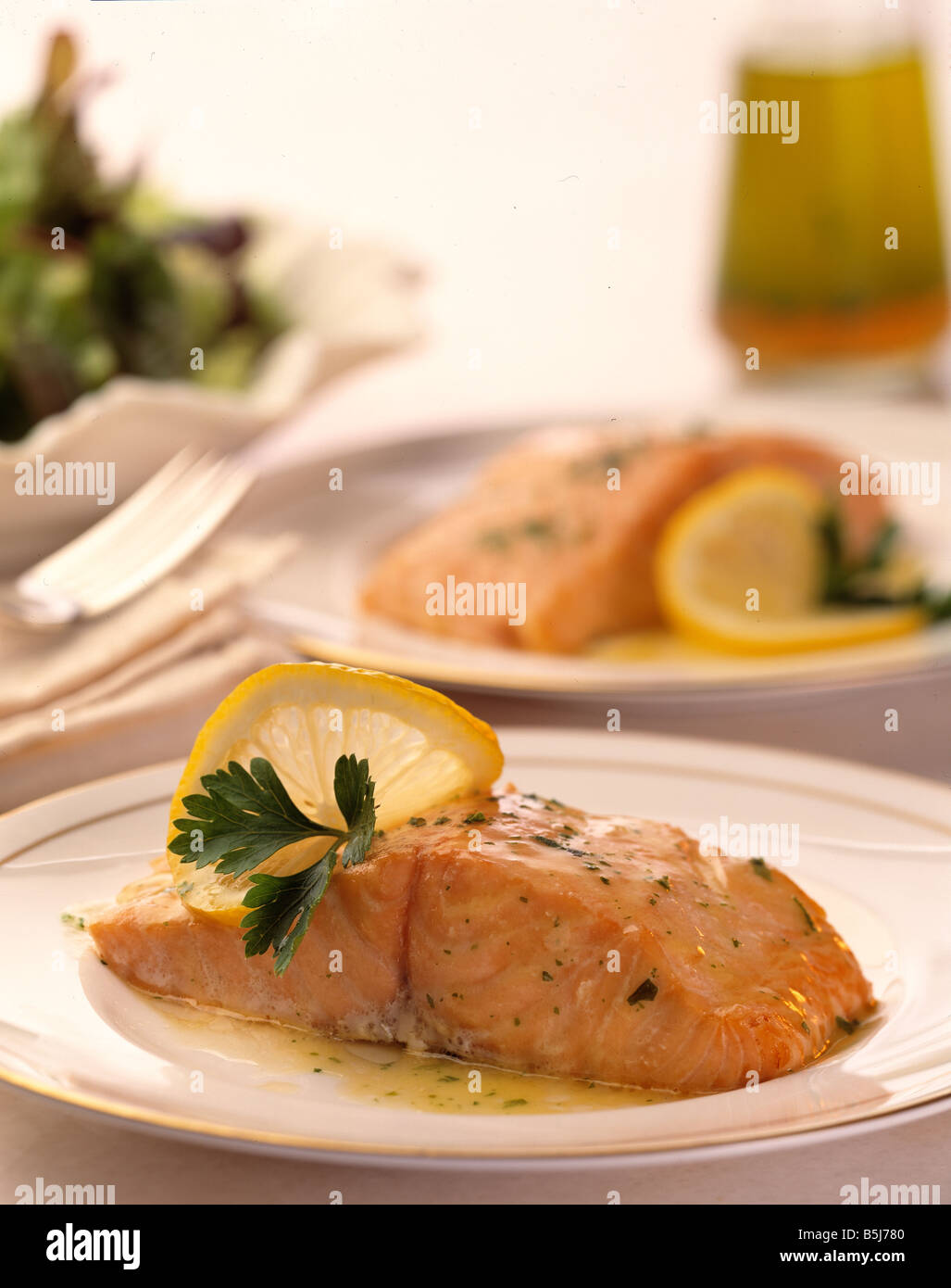 Fillet of salmon Stock Photo - Alamy