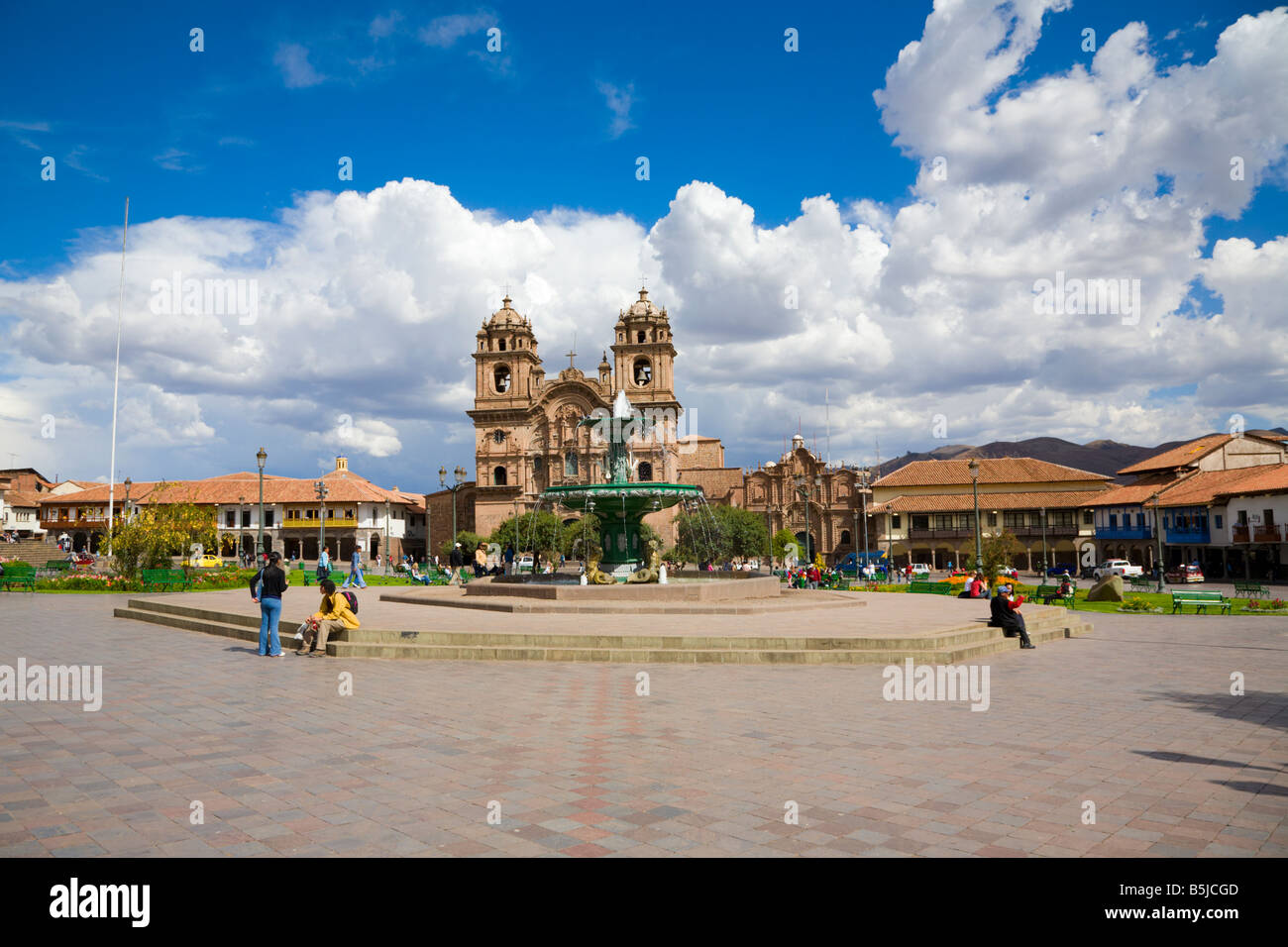 Plaza de Armas Stock Photo Alamy