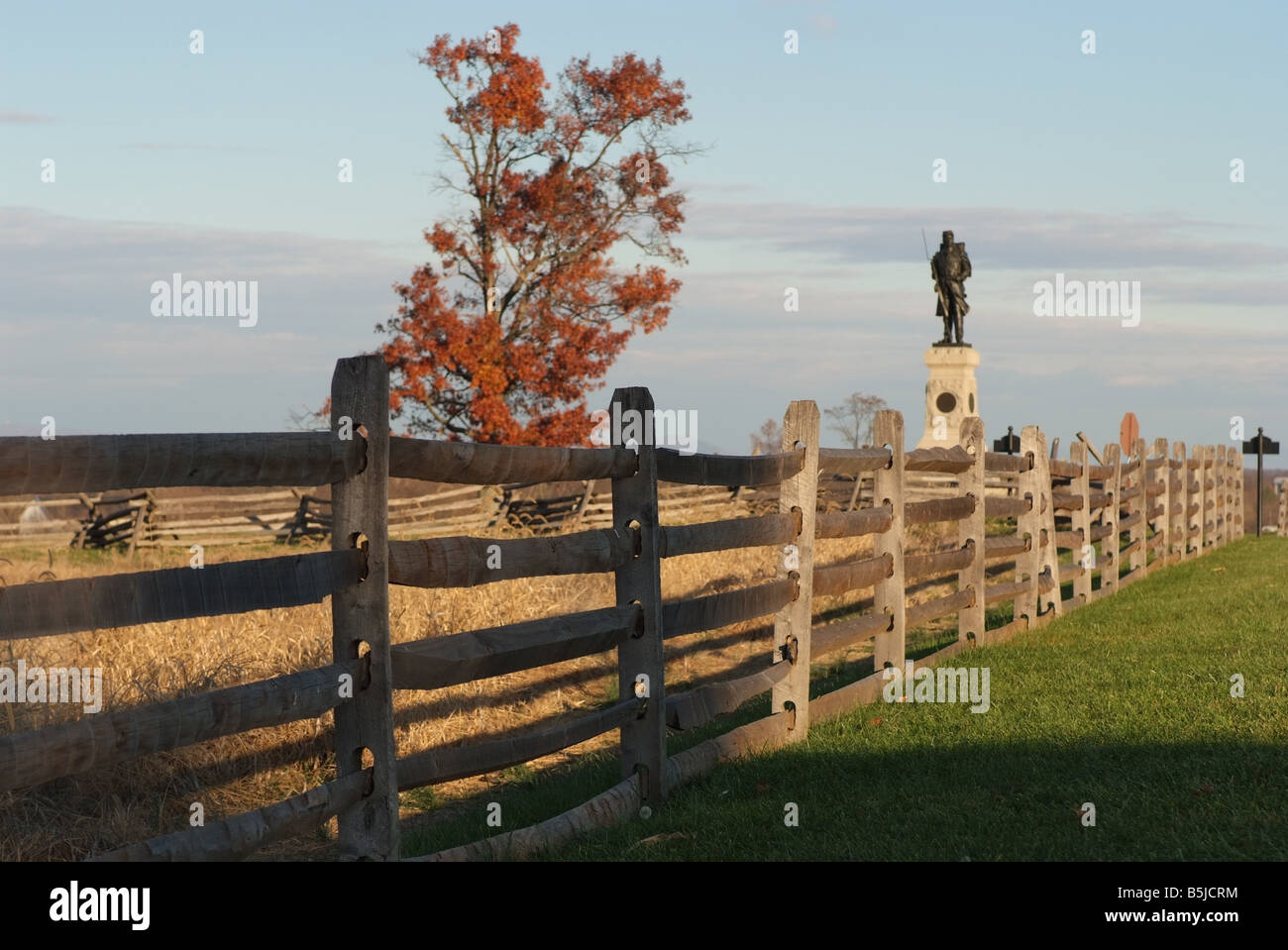 Antietam National Battlefield National historic Park Washington County Maryland Stock Photo