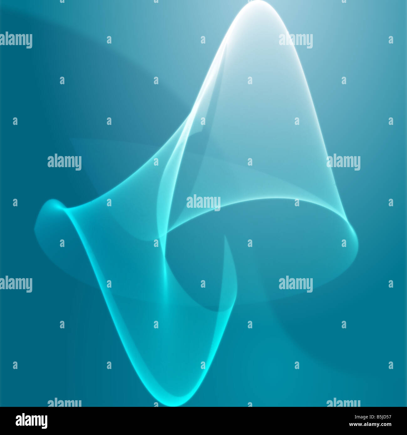 Abstract wallpaper illustration of wavy flowing energy and colors Stock ...