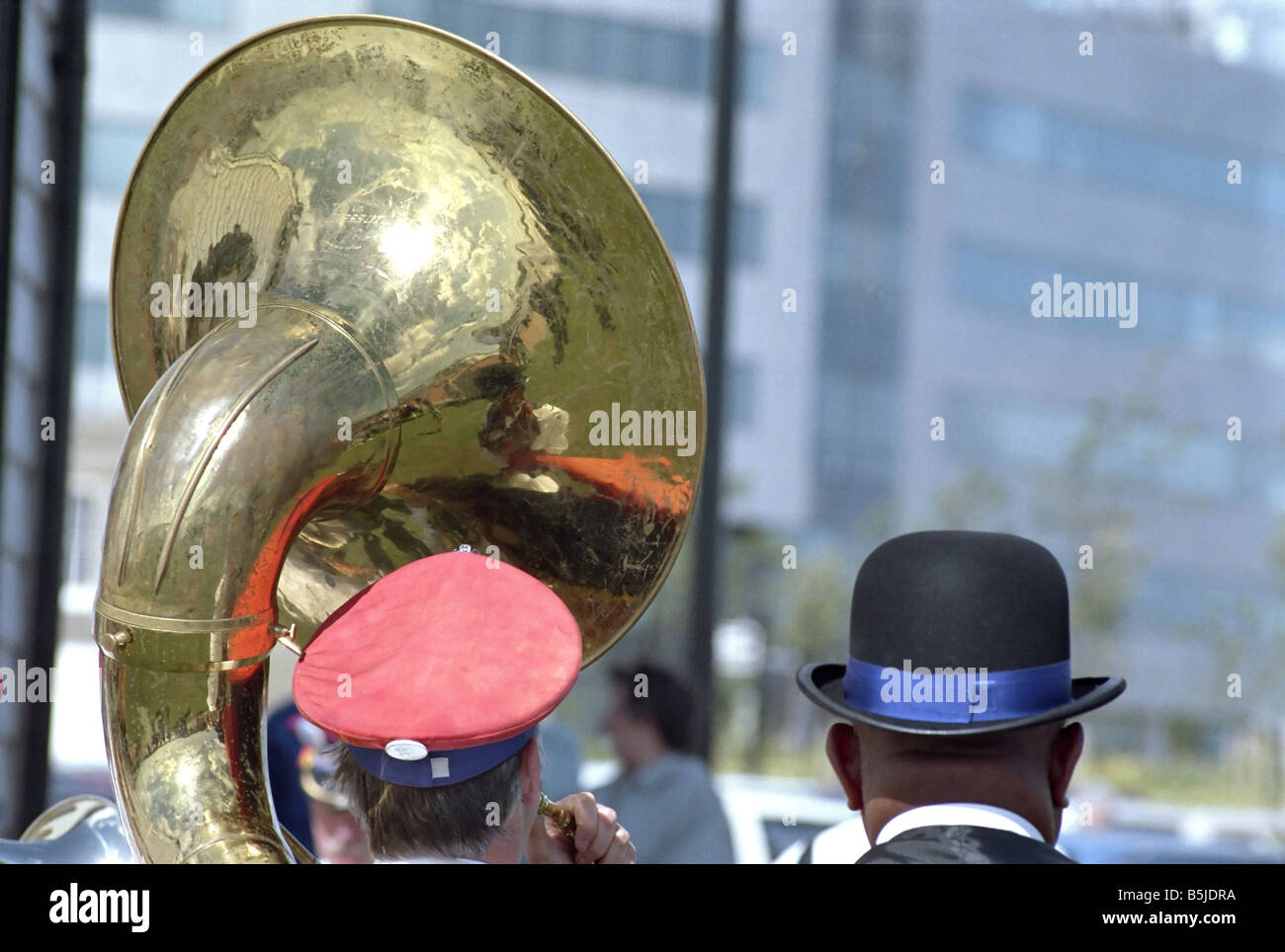 Sousaphone player hires stock photography and images Alamy