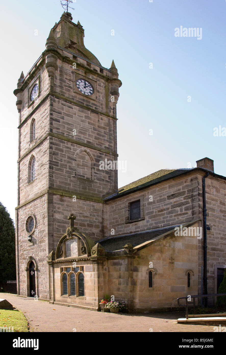 East Kilbride Old Parish Church Stock Photo