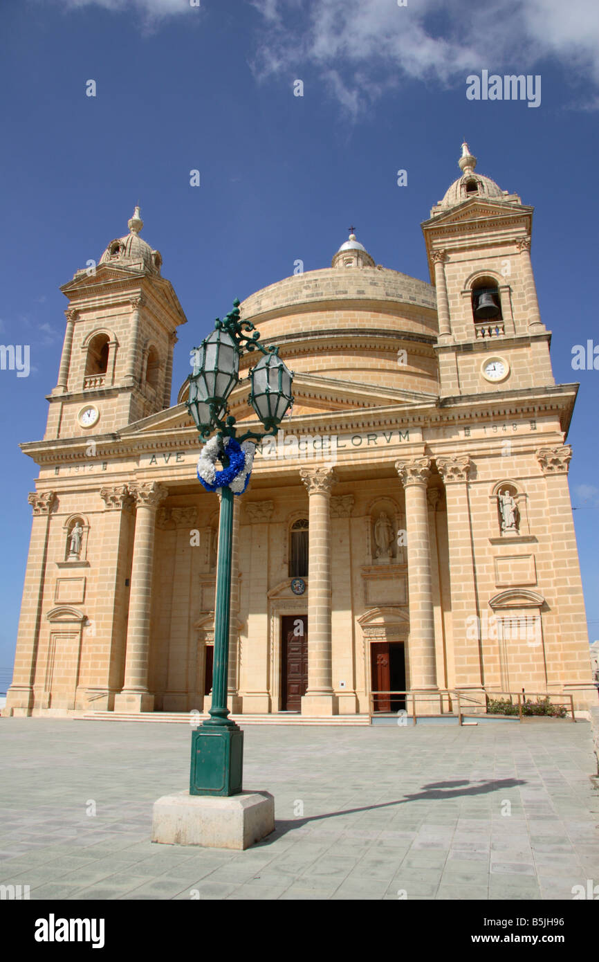 Mgarr church, Malta. Stock Photo