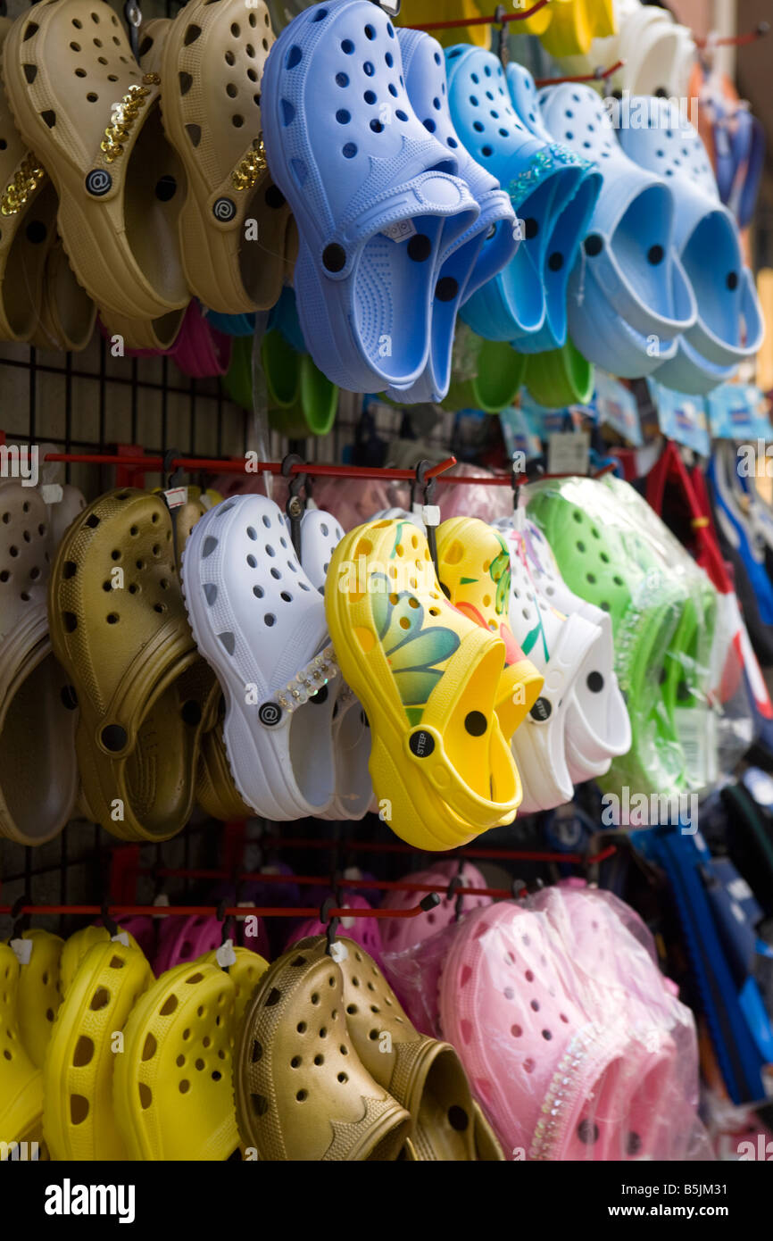 Colorful slippers Stock Photo - Alamy