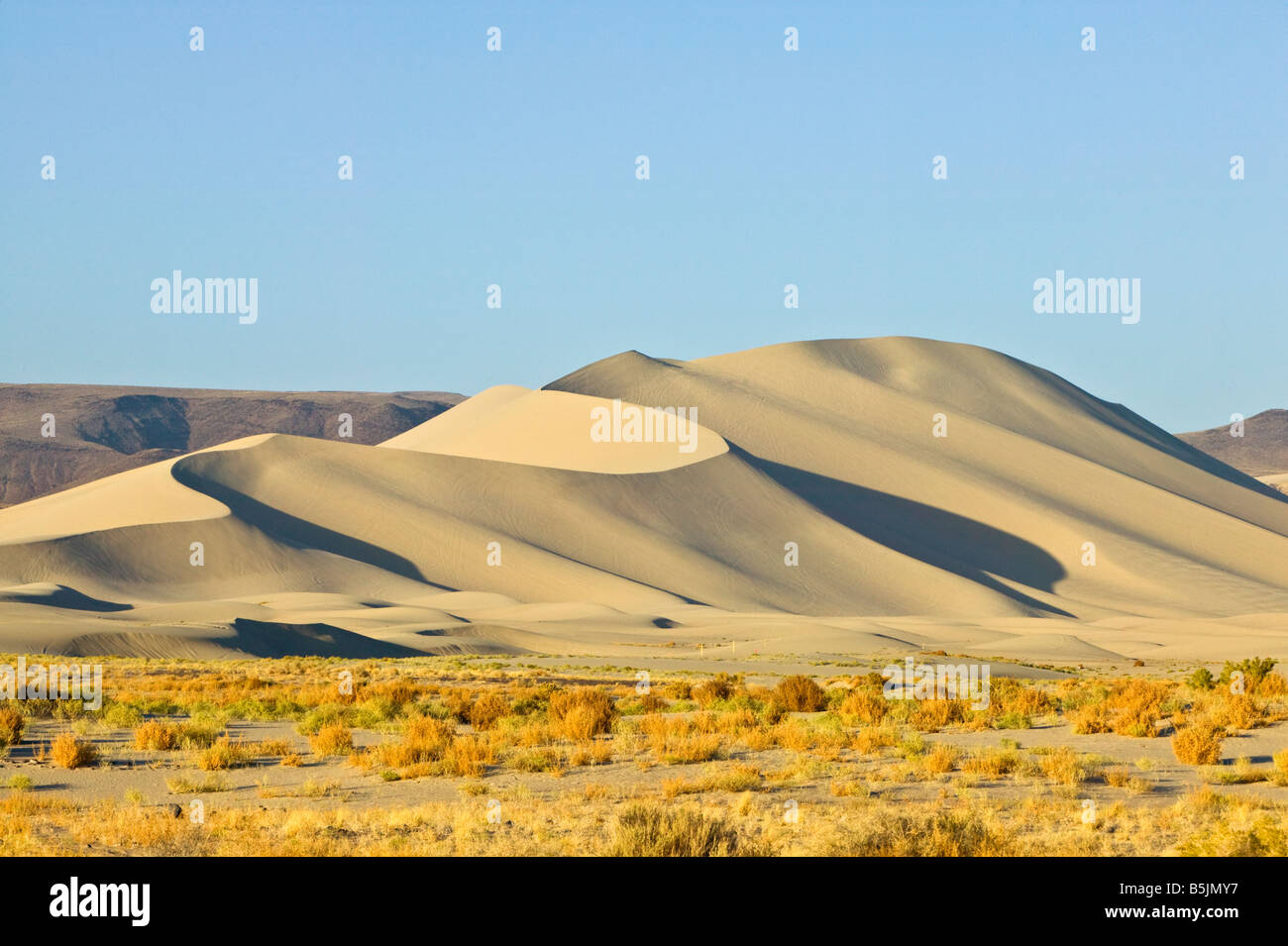 Sand Mountain, Nevada Stock Photo